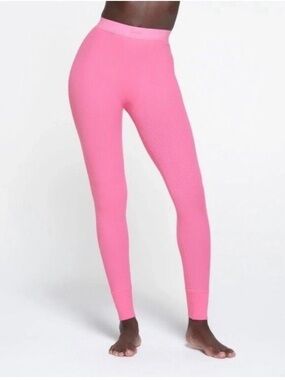 SKIMS Sugar Pink Seamless High-Rise Leggings NWT